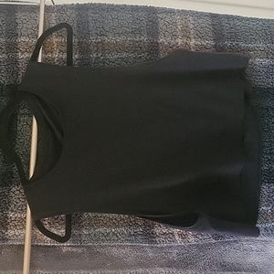 Lululemon black crop tank NEW
